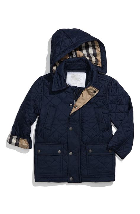 toddler burberry quilted jacket|Burberry jackets for kids.